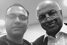 Nukari.com founder Mr Sanjeev Bikhchandani & Mr Harish K Saini from Recherche Digital