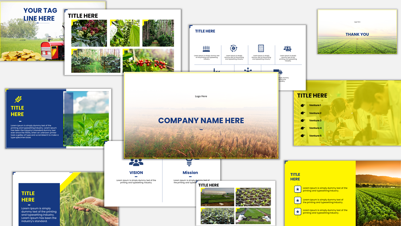 Free Agriculture powerpoint templates