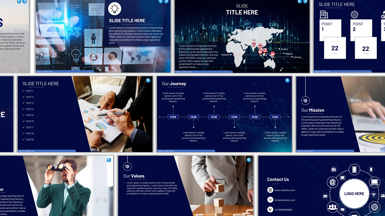 free powerpoint templates technology